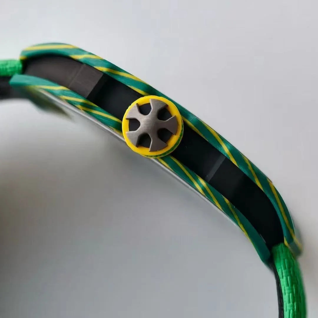 6702 Ultra-Thin Carbon Fiber Automatic Mechanical Tourbillon Watch Luminous Water Resistant High Quality Business Luxury Fashion