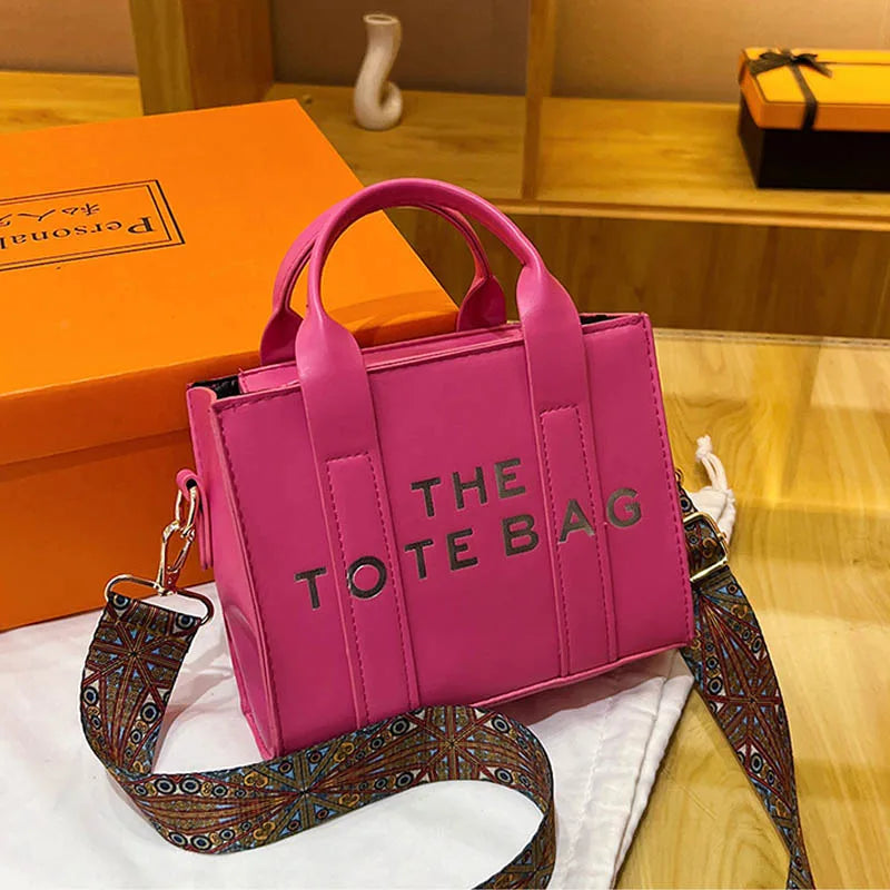 Brand Letter Handbag Designer Minimalist Design Handbag, European and American Fashion Crossbody Bag, Women's Retro One Shoulder