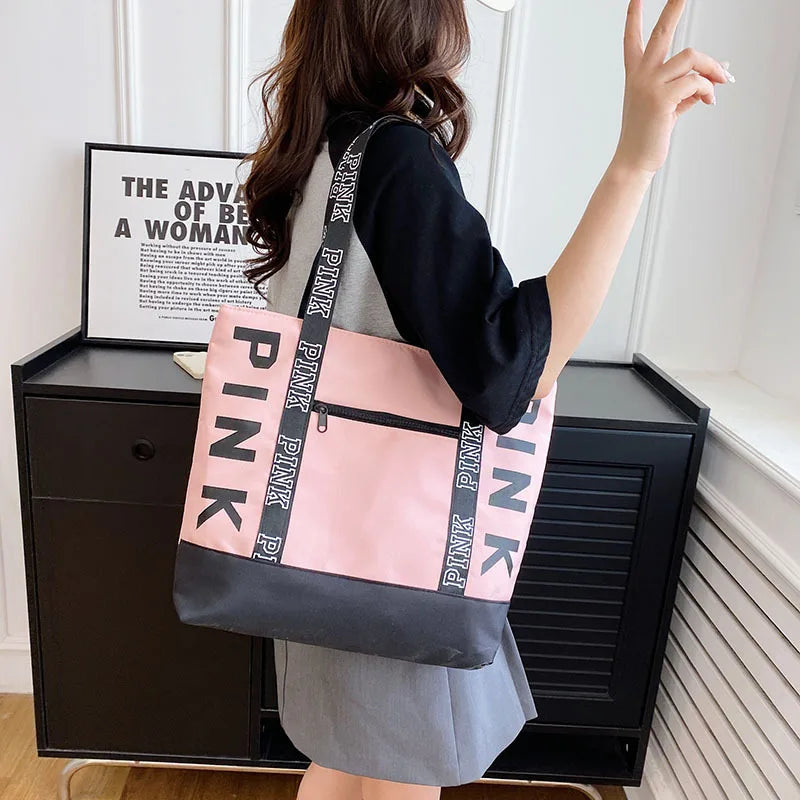 Leisure Large Capacity Tote Bag for Women Shoulder Bags Simple Class Bag for Girl Fashionable Purse and Handbag Bolsos De Mujer