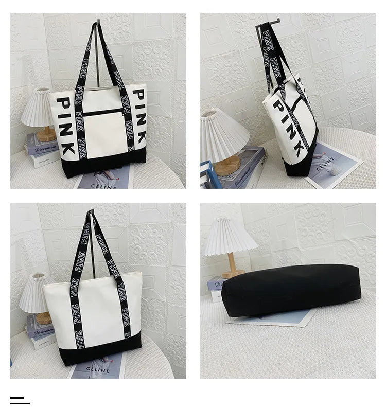 Leisure Large Capacity Tote Bag for Women Shoulder Bags Simple Class Bag for Girl Fashionable Purse and Handbag Bolsos De Mujer