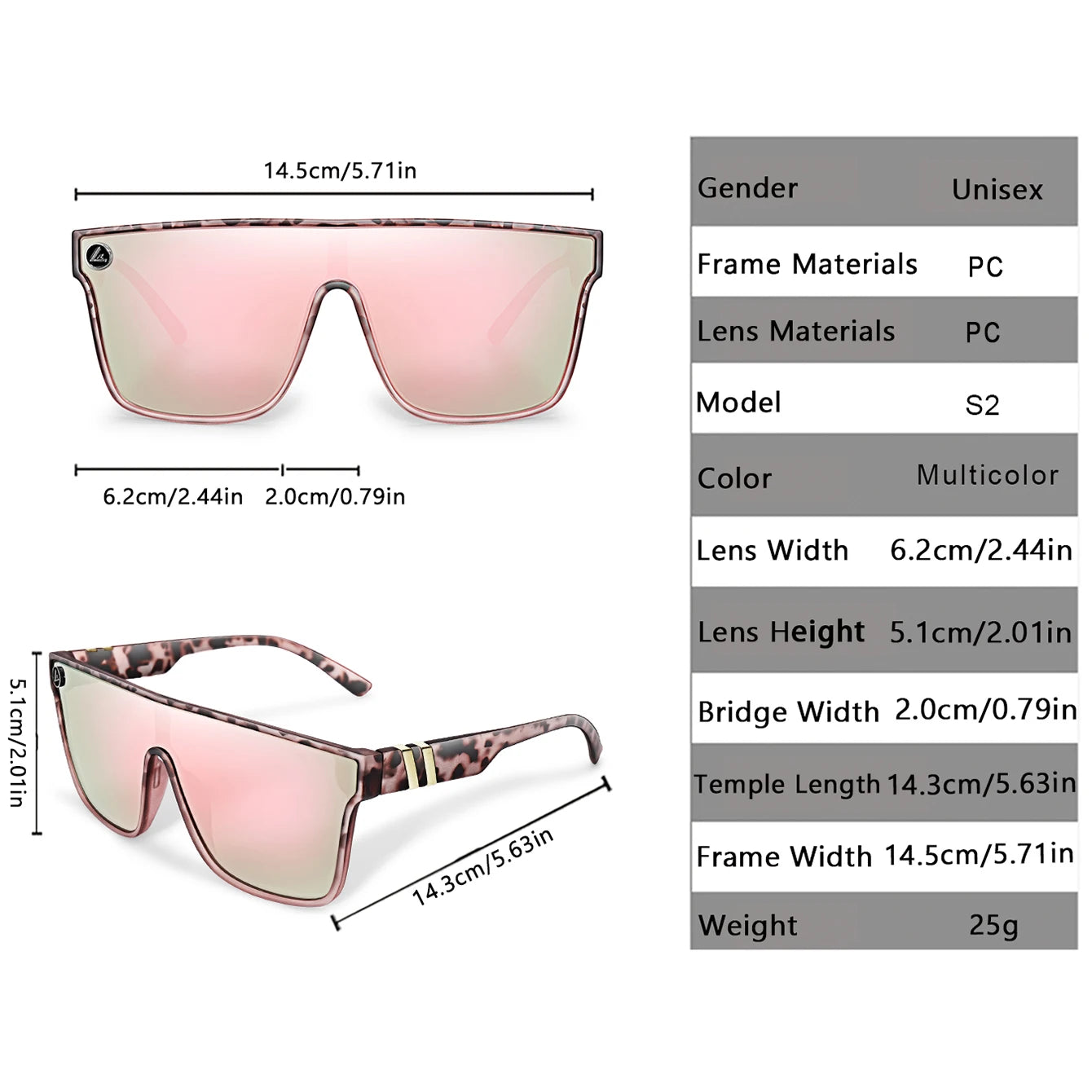 LOISRUBY Brand Sunglasses Outdoor Windproof Cycling Fishing Driving UV400 Eyewear Men Women Sports Luxury Multi Color Sunglasses