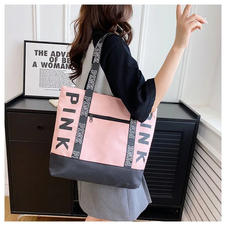 Leisure Large Capacity Tote Bag for Women Shoulder Bags Simple Class Bag for Girl Fashionable Purse and Handbag Bolsos De Mujer