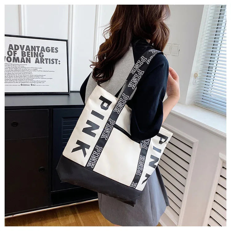 Leisure Large Capacity Tote Bag for Women Shoulder Bags Simple Class Bag for Girl Fashionable Purse and Handbag Bolsos De Mujer