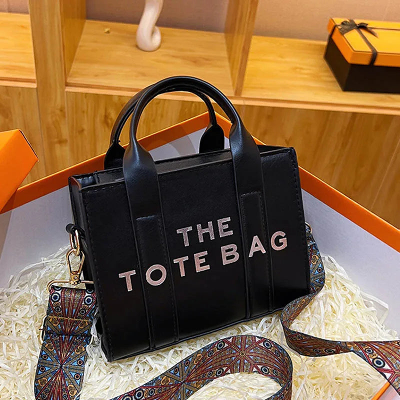 Brand Letter Handbag Designer Minimalist Design Handbag, European and American Fashion Crossbody Bag, Women's Retro One Shoulder