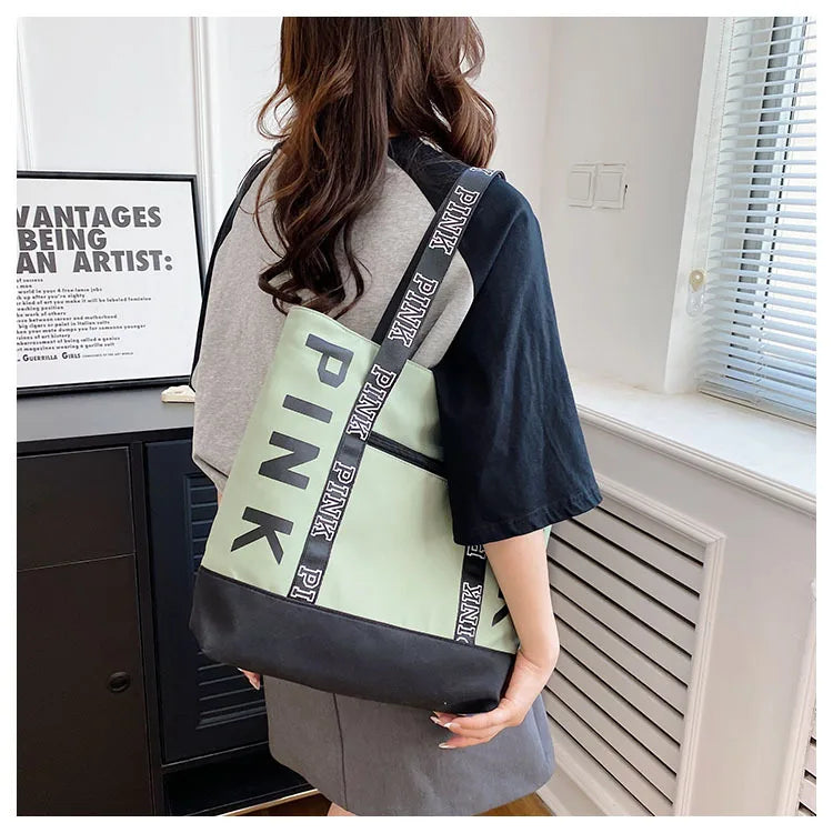 Leisure Large Capacity Tote Bag for Women Shoulder Bags Simple Class Bag for Girl Fashionable Purse and Handbag Bolsos De Mujer
