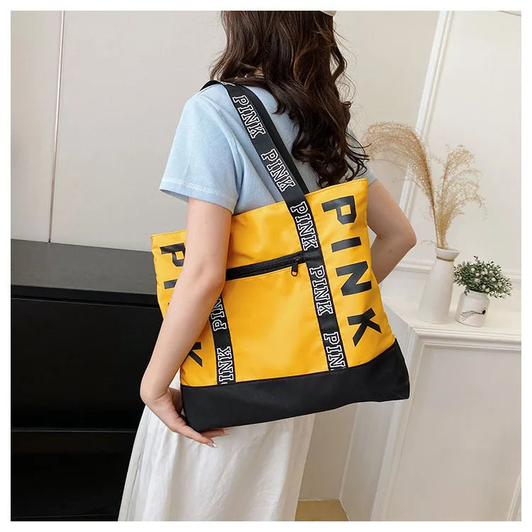 Leisure Large Capacity Tote Bag for Women Shoulder Bags Simple Class Bag for Girl Fashionable Purse and Handbag Bolsos De Mujer